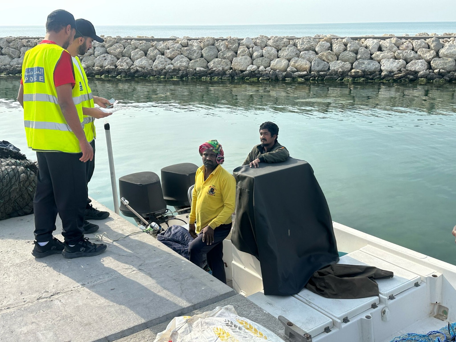 خفر السواحل تواصل حملاتها التفتيشية للتصدي للمخالفات البحرية<